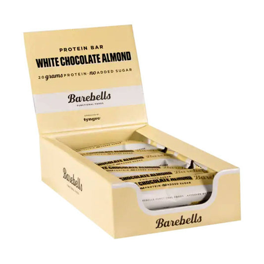 Barebells Protein Bar 12stk - 55g - White Chocolate Almond -  |  Richbeauty