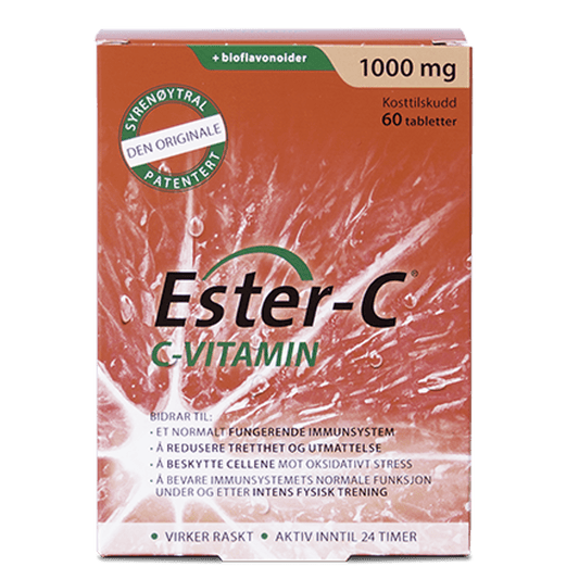 Ester-C 1000mg 60 stk -  |  Richbeauty