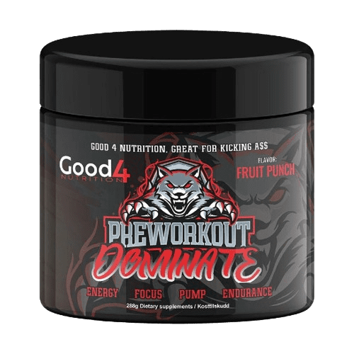 Good4Nutrition Dominate PWO 288g, Fruit Punch -  |  Richbeauty