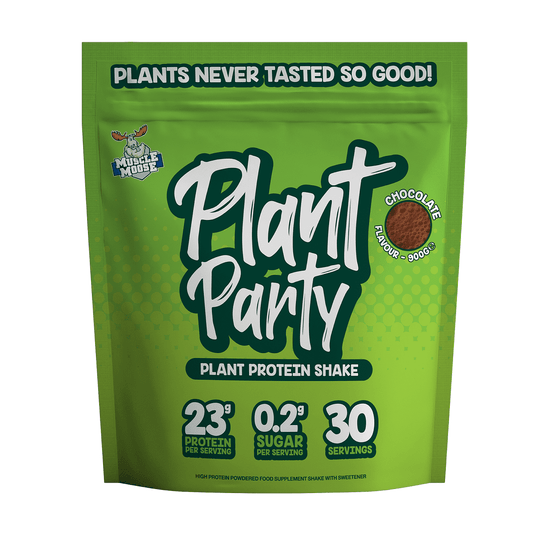 Muscle Moose Plant Party, Plant Protein 900g, Chocolate -  |  Richbeauty