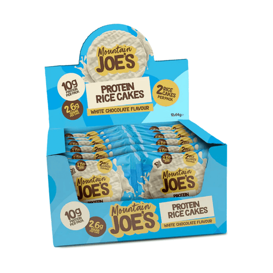 Mountain Joe's Protein Rice Cake 12x64g White Chocolate -  |  Richbeauty