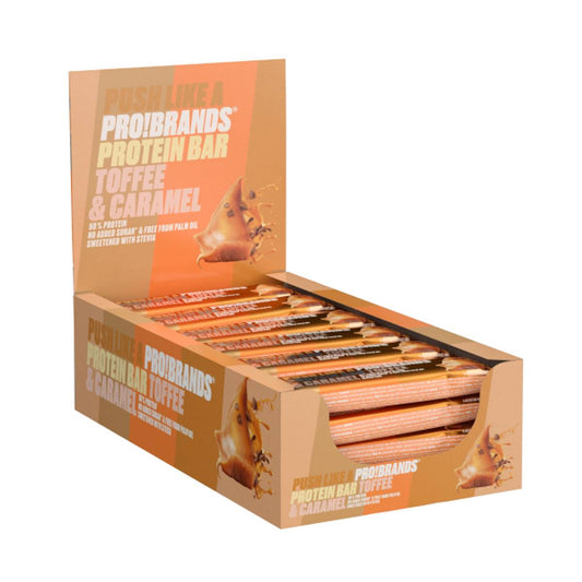 ProteinPro Bar 45g x 24stk - Toffee/Caramel -  |  Richbeauty