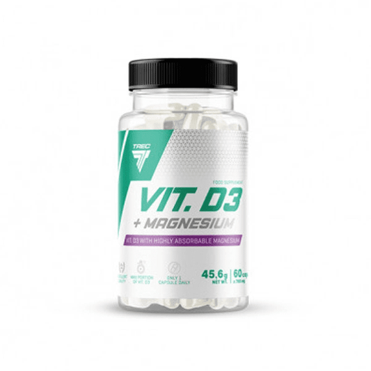 Vit. D3+Magnesium 60 caps -  |  Richbeauty