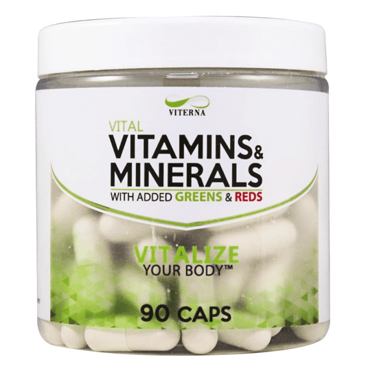 Viterna Multivitamin/Mineral/Greens/Reds 90 caps -  |  Richbeauty