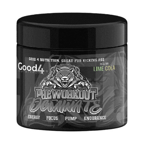 Good4Nutrition Dominate PWO 288g, BLACK EDITION! Lime Cola -  |  Richbeauty