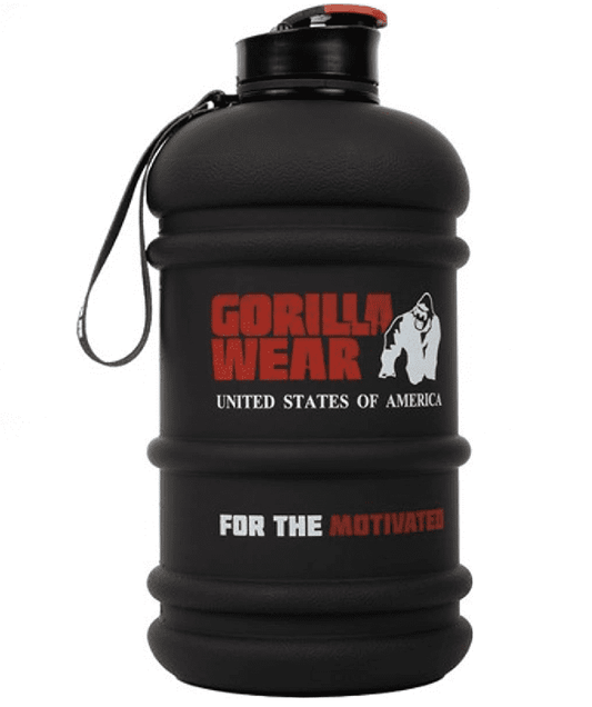 Gorilla Wear Water Jug 2.2L, Black -  |  Richbeauty