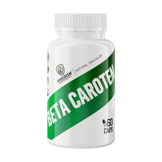 Swedish Supplements Beta Caroten, 60 Caps -  |  Richbeauty