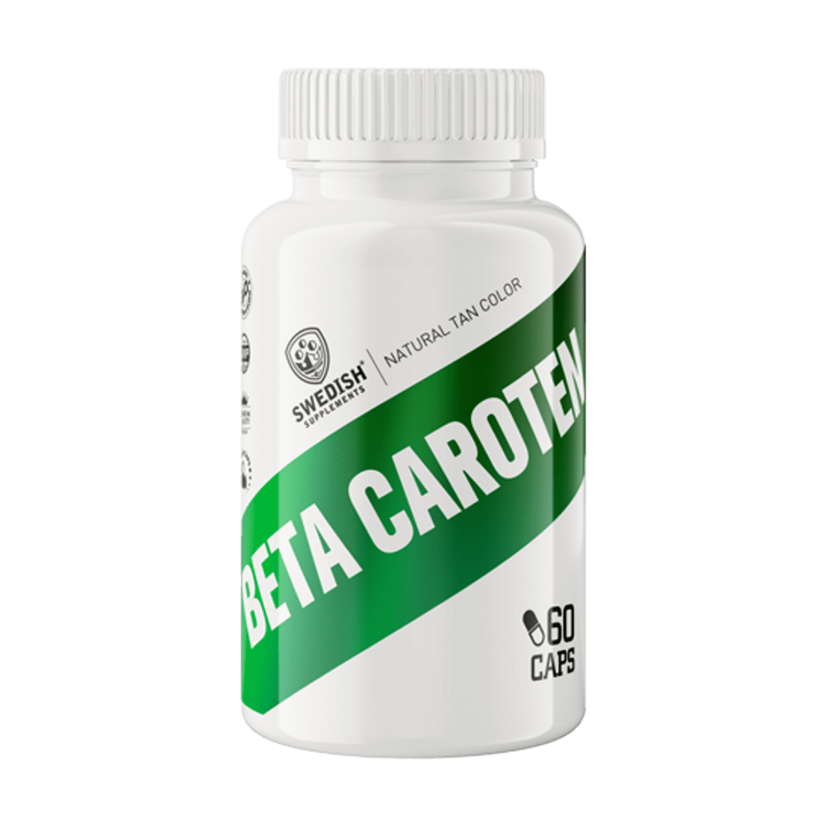Swedish Supplements Beta Caroten, 60 Caps -  |  Richbeauty