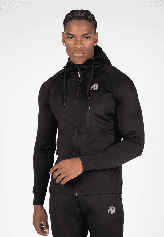 Gorilla Wear Scottsdale Track Jacket, Black -  |  Richbeauty