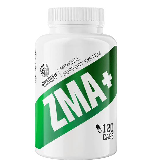 Swedish Supplements ZMA+ 120 kapsler -  |  Richbeauty