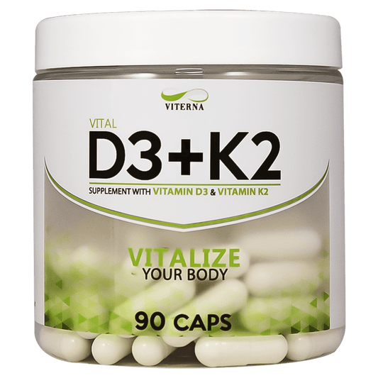 Viterna Vital D3+K2, 90 caps -  |  Richbeauty